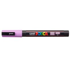 Rotulador uni posca 0,9 - 1,3mm pc-3m lavanda