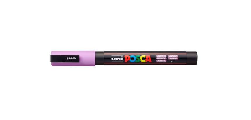 Rotulador uni posca 0,9 - 1,3mm pc-3m lavanda