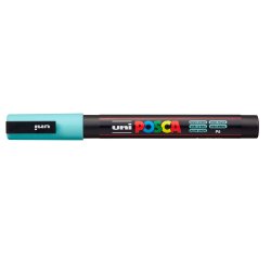 Rotulador uni posca 0,9 - 1,3mm pc-3m verde marino