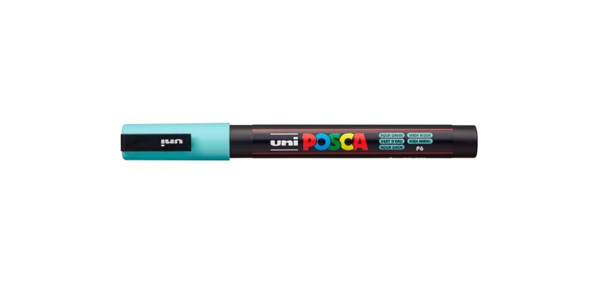 Rotulador uni posca 0,9 - 1,3mm pc-3m verde marino