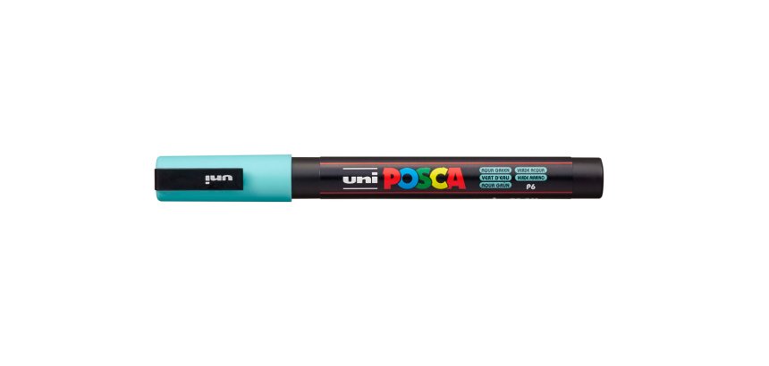 Rotulador uni posca 0,9 - 1,3mm pc-3m verde marino
