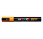 Rotulador uni posca 1,8 - 2,5mm pc-5m naranja medio