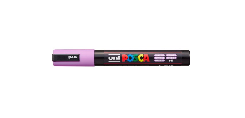 Rotulador uni posca 1,8 - 2,5mm pc-5m lavanda
