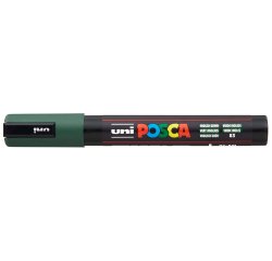 Rotulador uni posca 1,8 - 2,5mm pc-5m verde ingles