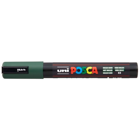 Rotulador uni posca 1,8 - 2,5mm pc-5m verde ingles