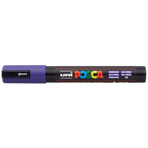 Rotulador uni posca 1,8 - 2,5mm pc-5m azul prusia