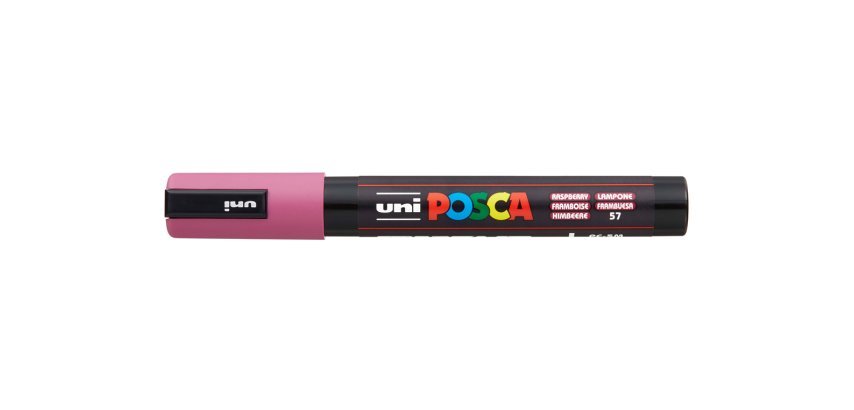 Rotulador uni posca 1,8 - 2,5mm pc-5m frambuesa