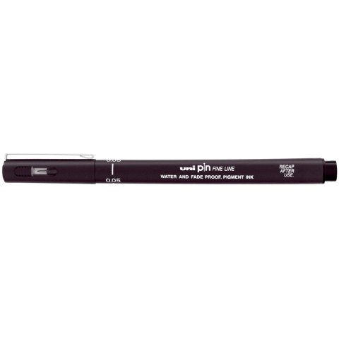 Rotulador uni pin calibrado pin005-200(s) negro