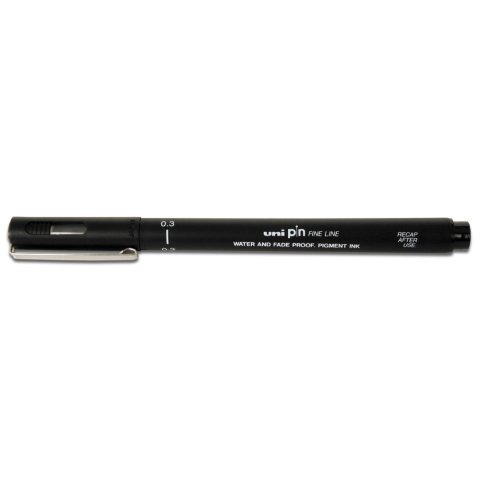 Rotulador uni pin calibrado pin03-200(s) negro