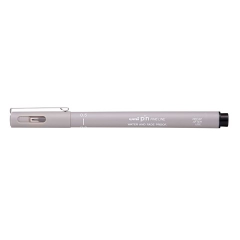 Rotulador uni pin calibrado pin05-200 gris claro