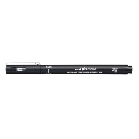 Rotulador uni pin calibrado pin003-200 negro