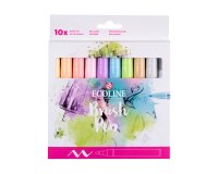 Pack de 10 ecoline brush pen pastel