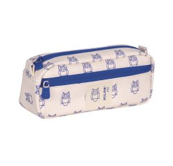 Estuche portatodo milan rectangular 2 cremalleras coleccion 460 since 1918 color beige 210x60x85 cm
