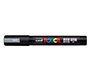 Rotulador uni posca 1,8 - 2,5 mm pc-5m plata