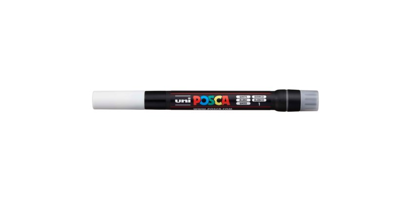Rotulador uni posca pincel pcf-350 blanco