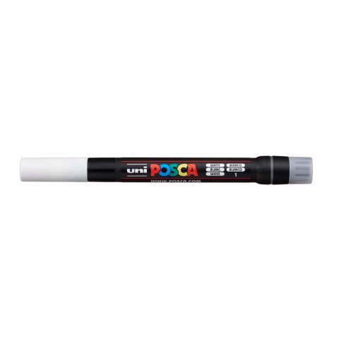 Rotulador uni posca pincel pcf-350 blanco