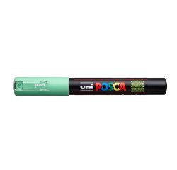Rotulador uni posca 0,7 mm pc-1m verde claro