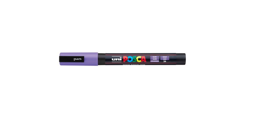 Rotulador uni posca 0,9 - 1,3 mm pc-3m lila