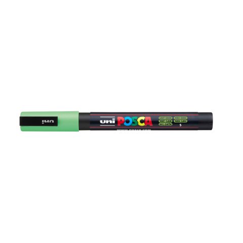 Rotulador uni posca 0,9 - 1,3 mm pc-3m verde claro