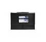 Maletin clasificador office box polipropileno con asa 24 separadores negro