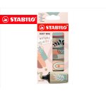 Rotulador stabilo boss mini naturevibes estuche de 5 unidades colores surtidos