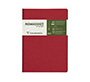 Libreta cosida clairefontaine 14,8x21 cm 96 hojas age-bag liso rojo