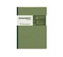 Libreta cosida clairefontaine 14,8x21 cm 96 hojas age-bag liso verde