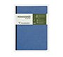 Libreta cosida clairefontaine 14,8x21 cm 96 hojas age-bag liso azul
