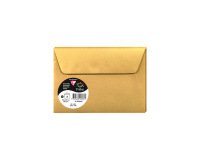 Sobre clairefontaine pollen 114x162 cm 120g dorado pack de 5 unidades