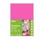 Cartulina apli din a4 170 g/m2 fucsia paquete de 50 hojas