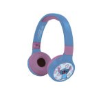 Auriculares plegables lexibook stitch 2 en 1 bluetooth con cable