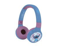 Auriculares plegables lexibook stitch 2 en 1 bluetooth con cable