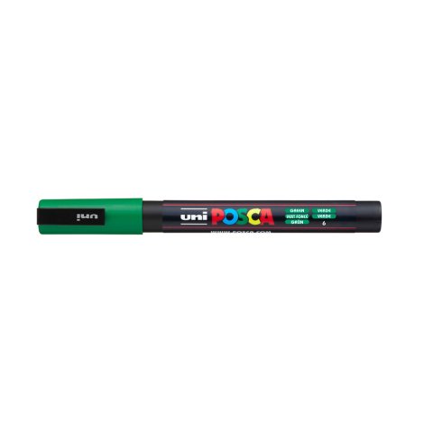 Rotulador uni posca pc-3m verde