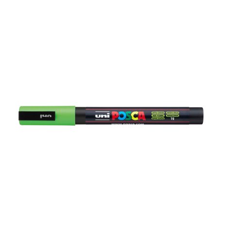 Rotulador uni posca pc-3m verde manzana