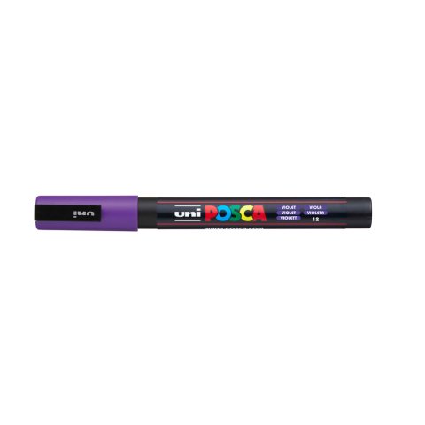 Rotulador uni posca pc-3m violeta