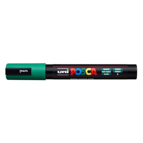 Rotulador uni posca pc-5m verde