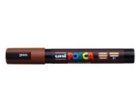 Rotulador uni posca pc-5m marron