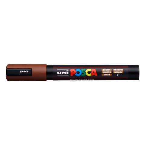 Rotulador uni posca pc-5m marron