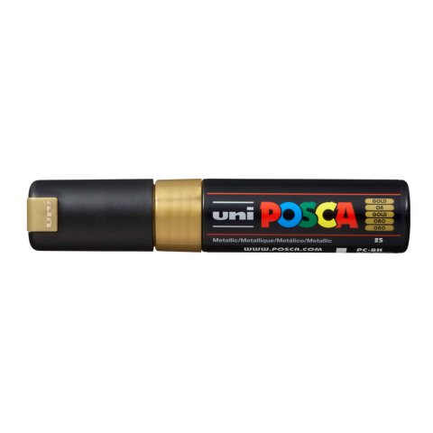 Rotulador uni posca pc-8k oro metalico
