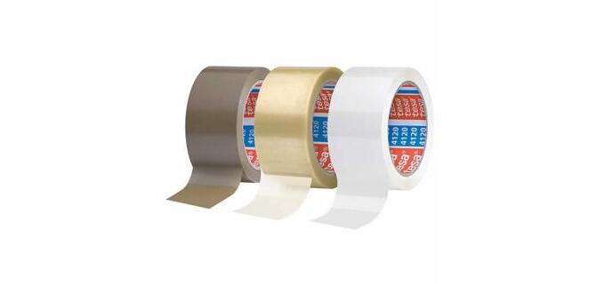 Cinta adhesiva tesa polipropileno blanca 132 m x 50 mm para embalaje