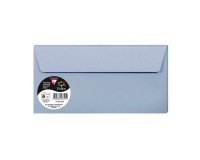 Sobre clairefontaine pollen 110x220 mm azul lavanda pack de 5 unidades