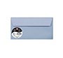 Sobre clairefontaine pollen 110x220 mm azul lavanda pack de 5 unidades