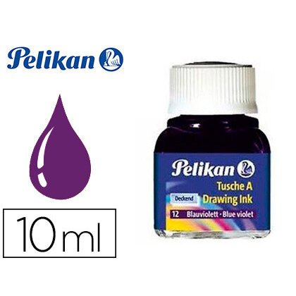 Tinta china pelikan violeta bote de 10 ml