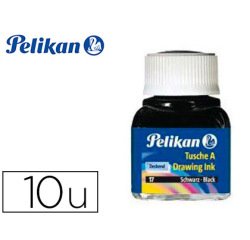 Tinta china pelikan colores surtidos bote 10 ml