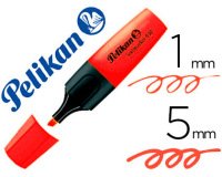 Rotulador pelikan fluorescente textmarker 490 rojo