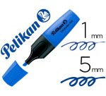 Rotulador pelikan fluorescente textmarker 490 azul