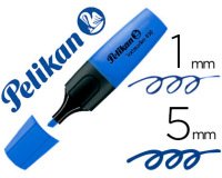 Rotulador pelikan fluorescente textmarker 490 azul