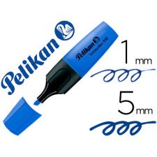 Rotulador pelikan fluorescente textmarker 490 azul