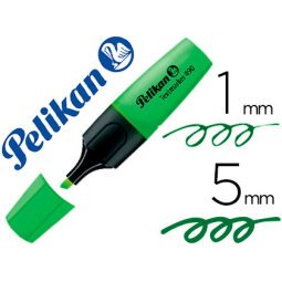 Rotulador pelikan fluorescente textmarker 490 verde