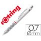 Portaminas rotring tikky 0,7 mm blanco